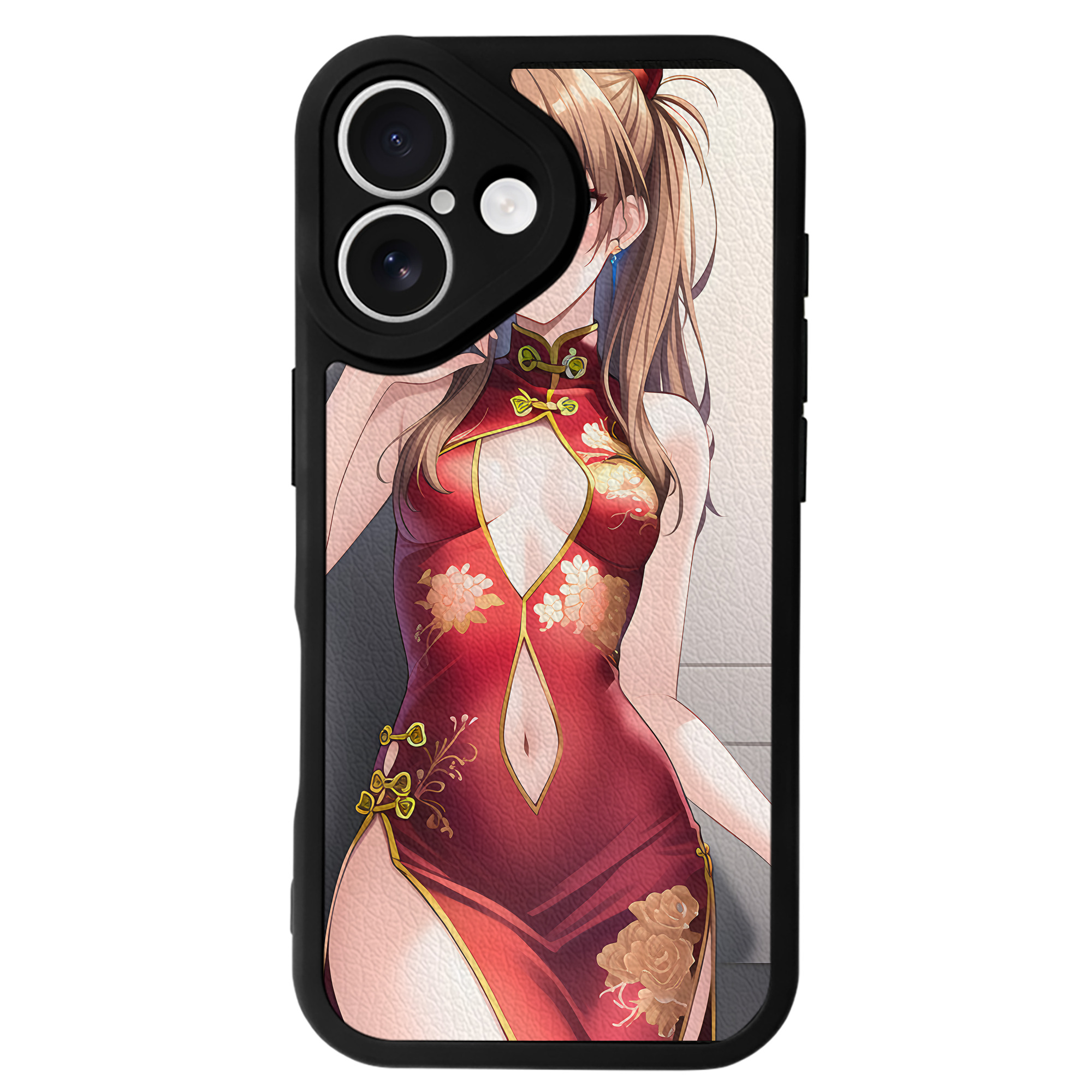 （画像用） EVA 新世紀エヴァンゲリオン 【iPhone 16シリーズ対応】シリコンスマホケース（レザー調） 材質：シリコン
